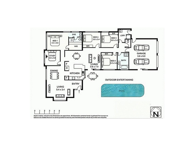 16 Tennent Street, Westlake QLD 4074 Floorplan