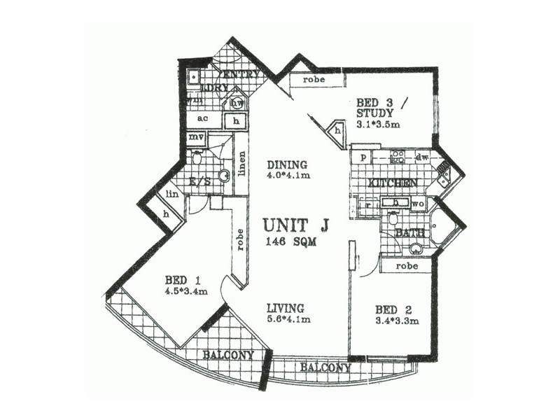 109 35 Howard Street, Brisbane City QLD 4000 Floorplan