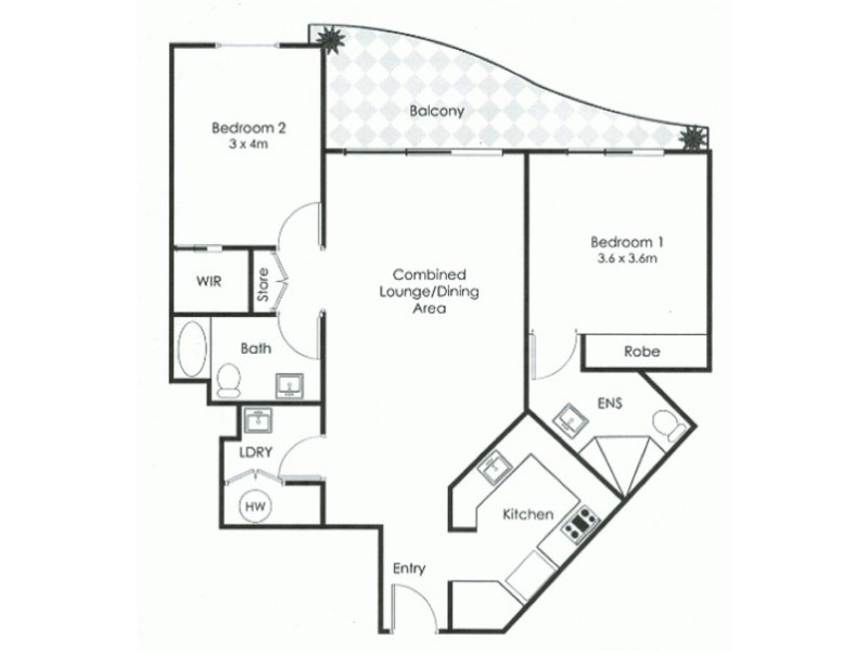 049 35 Howard Street, Brisbane City QLD 4000 Floorplan
