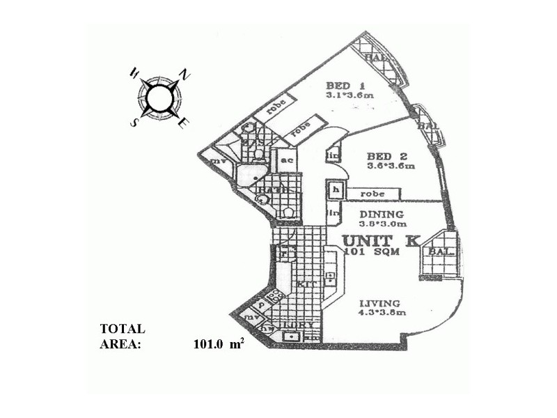 110 35 Howard Street, Brisbane City QLD 4000 Floorplan