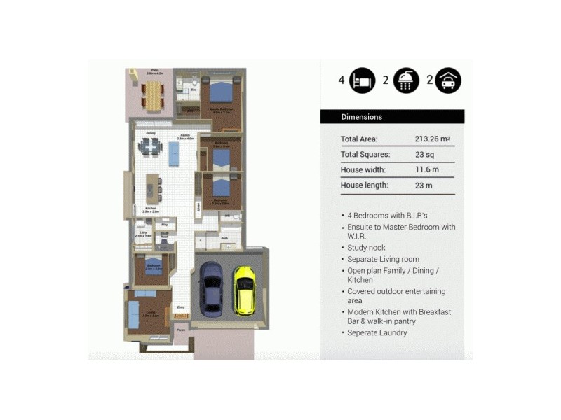 8 Troy Knight Drive, Pimpama QLD 4209 Floorplan