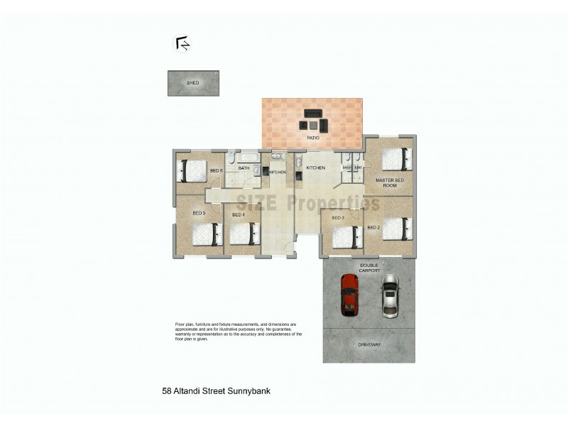 58 Altandi Street, Sunnybank QLD 4109 Floorplan