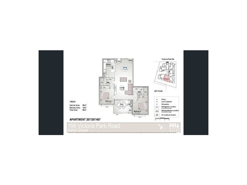 307/158 Victoria Park Road, Kelvin Grove QLD 4059