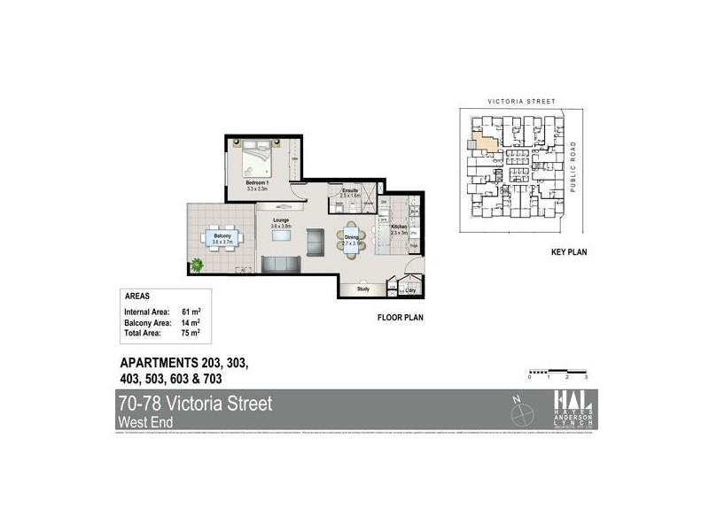 303/70 Victoria Street, West End QLD 4101