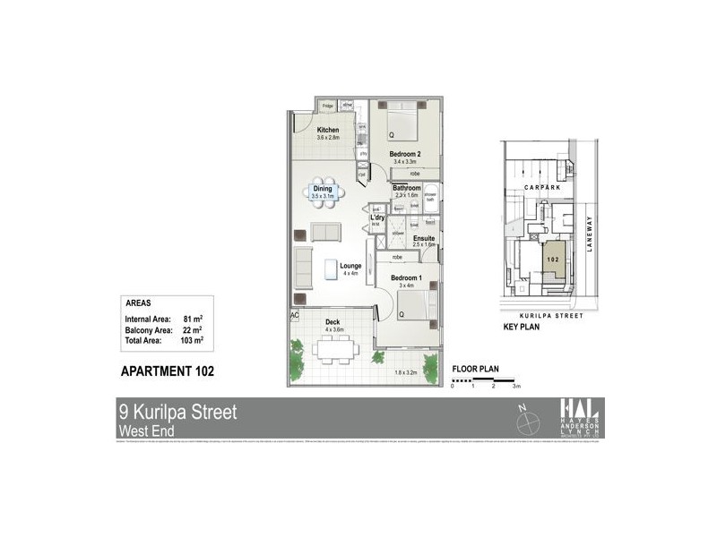 102/9 KURILPA STREET, West End QLD 4101