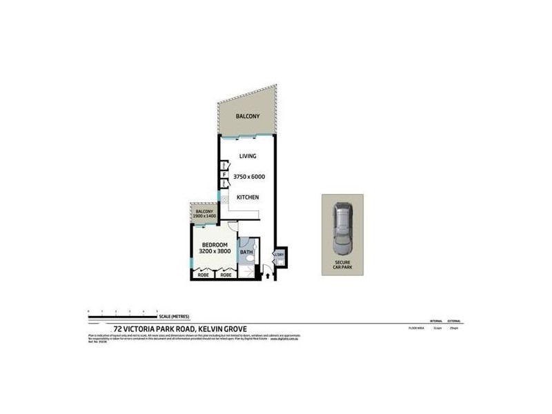 20304 72 VICTORIA PARK ROAD, Kelvin Grove QLD 4059 Floorplan
