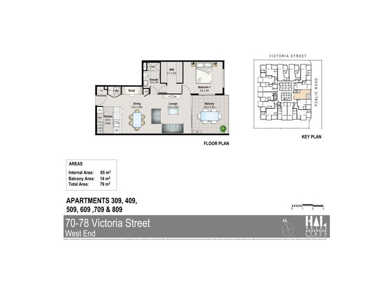 809/70 Victoria Street, West End QLD 4101