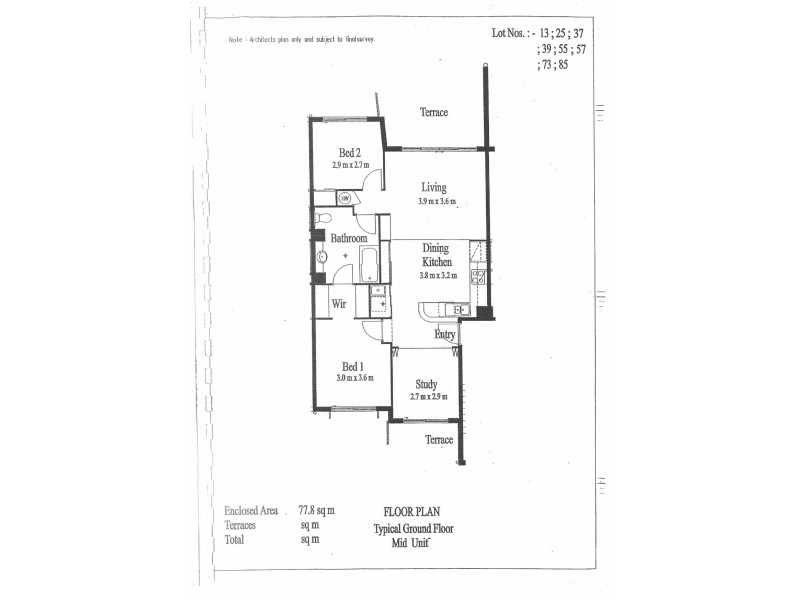25/68 Pulgul Street, Urangan QLD 4655 Floorplan