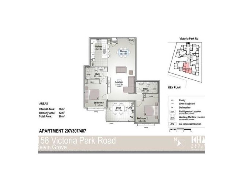 207/158 Victoria Park Road, Kelvin Grove QLD 4059