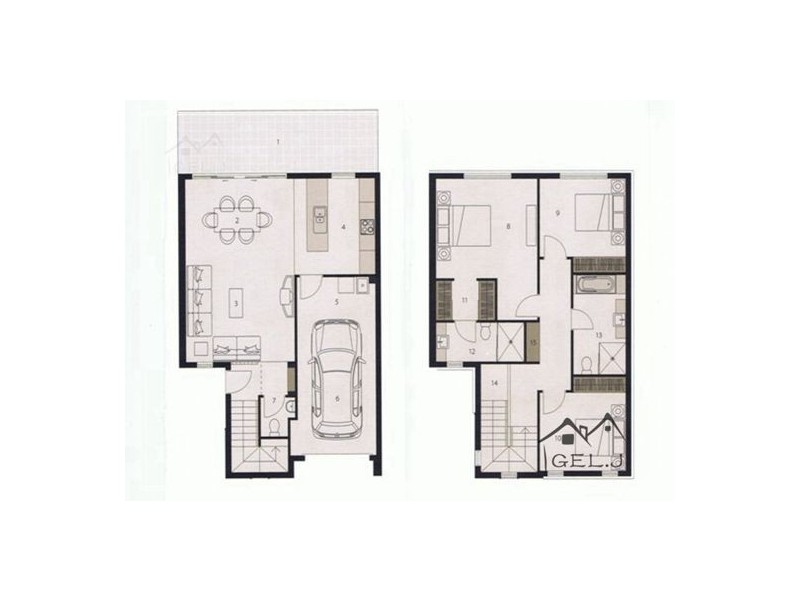 4/1 Belongil Street, Pacific Pines QLD 4211 Floorplan