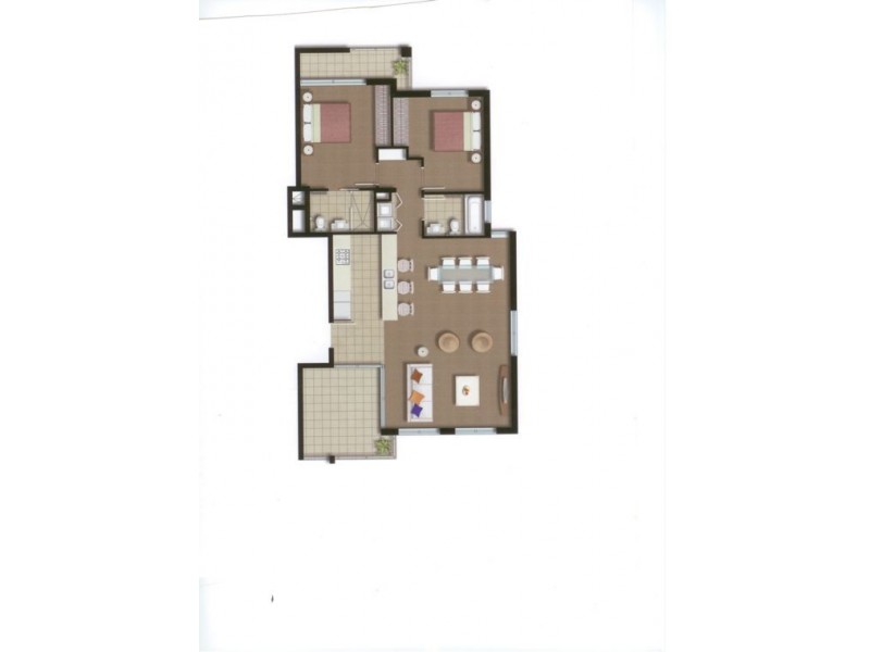 6202/12 Executive Drive, Burleigh Waters QLD 4220 Floorplan