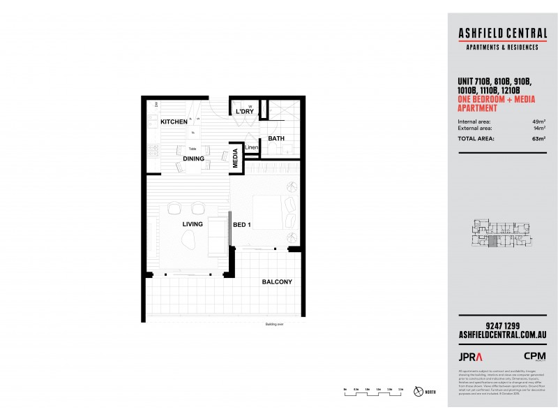 1010B/252-256 Liverpool Road, Ashfield NSW 2131 Floorplan