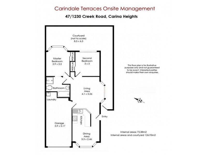 47/1230 Creek Road, Carina Heights QLD 4152 Floorplan