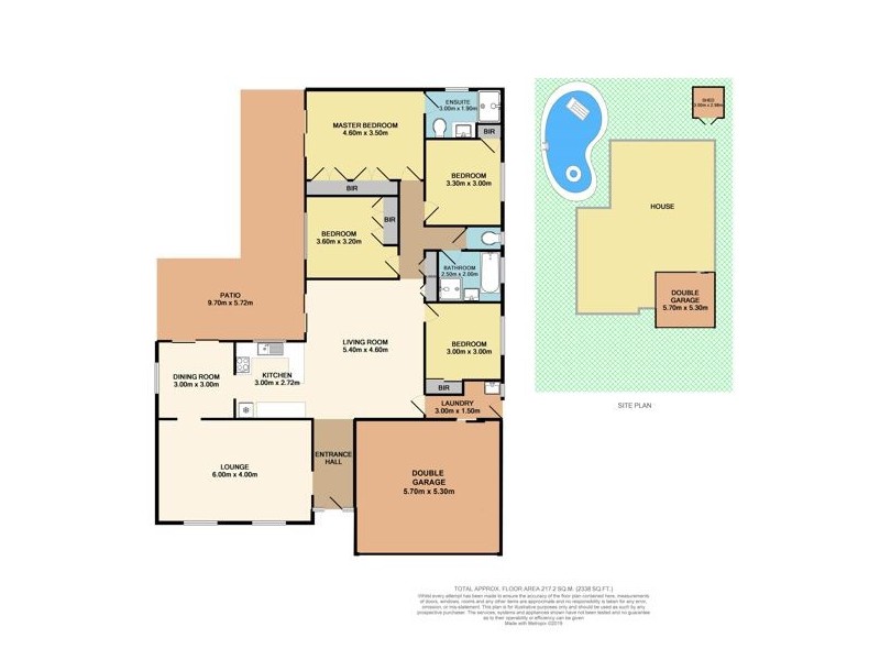 3 Homebush Drive, Robina QLD 4226 Floorplan