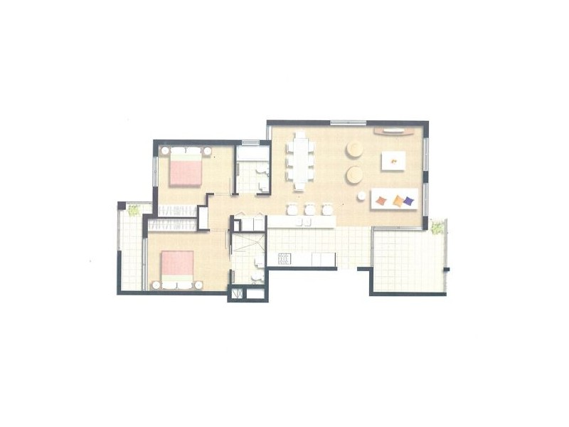 5106/12 Executive Drive, Burleigh Waters QLD 4220 Floorplan