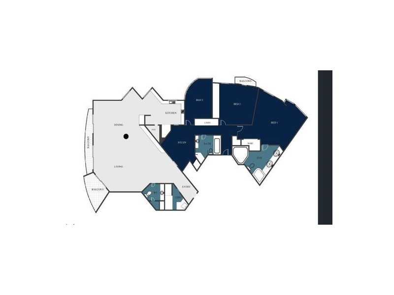 26O 35 Howard Street, Brisbane City QLD 4000 Floorplan