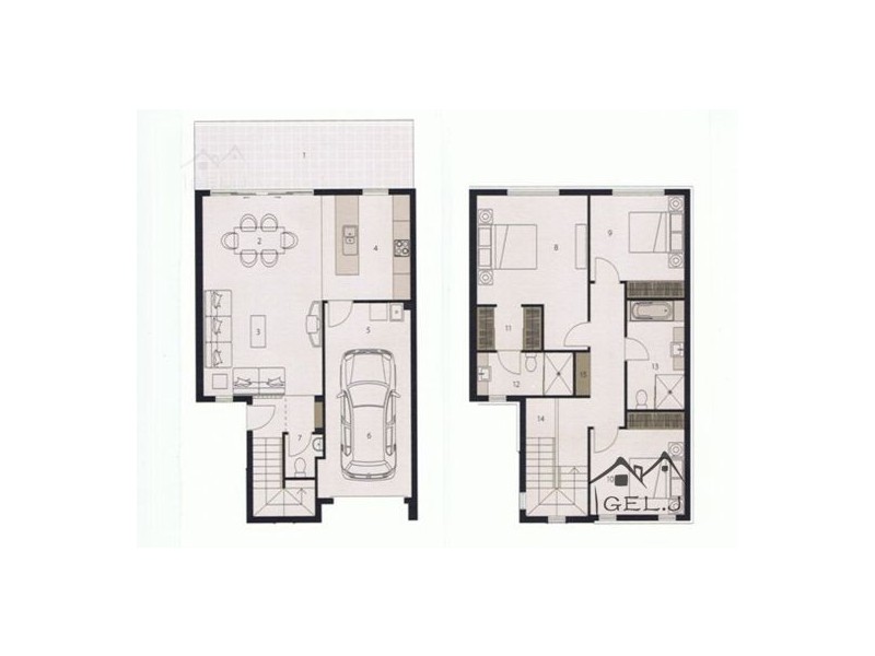 21/1 Belongil Street, Pacific Pines QLD 4211 Floorplan