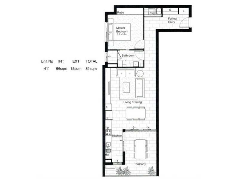 411/6 Quarry road, Sherwood QLD 4075 Floorplan