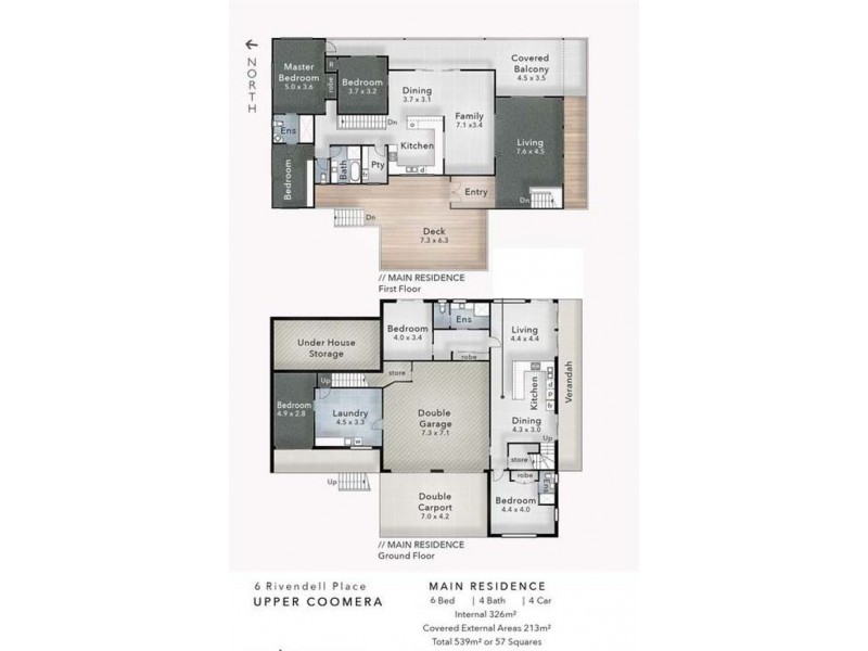 4 Rivendell Place, Upper Coomera QLD 4209 Floorplan