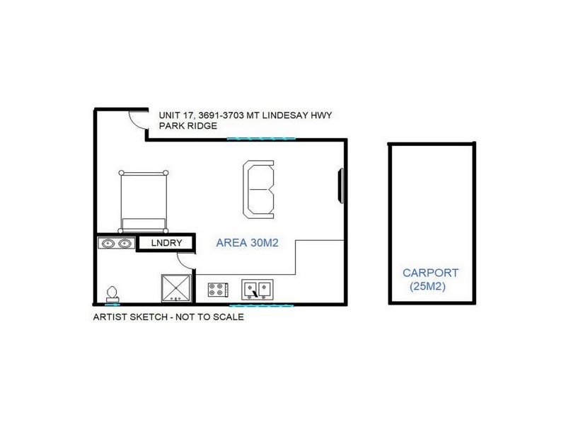 3703 Mt Lindesay Hwy, Park Ridge QLD 4125 Floorplan