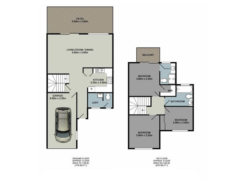 30/12 Edmondson St, Corinda QLD 4075 Floorplan