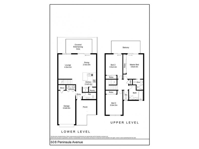 60/8 PENINSULA AVENUE, Cornubia QLD 4130 Floorplan