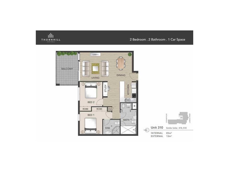 U310/57 Ludwick street, Cannon Hill QLD 4170