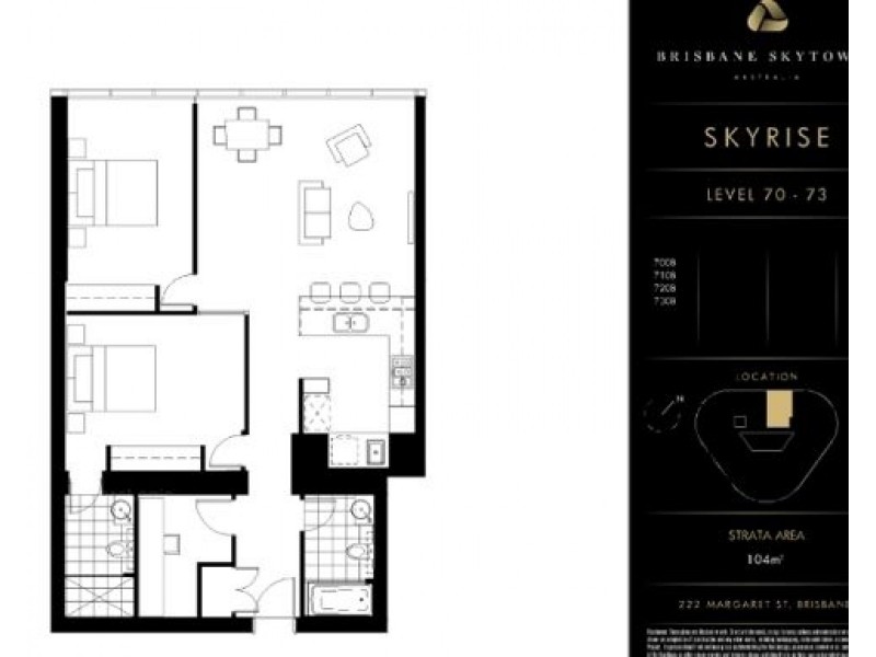 7208/222 Margaret Street, Brisbane City QLD 4000