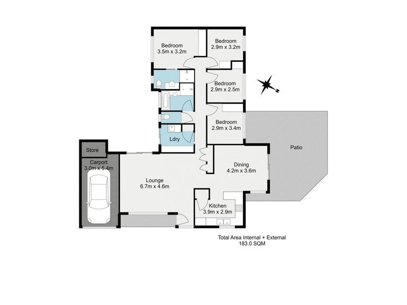 15 Leru Street, Mansfield QLD 4122 Floorplan