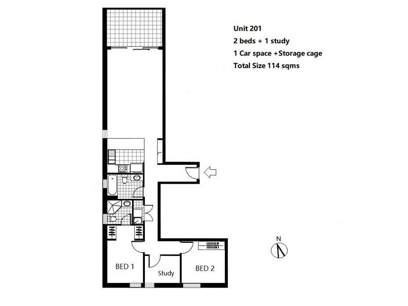 Unit 201/7 Wilga Street, Burwood NSW 2134