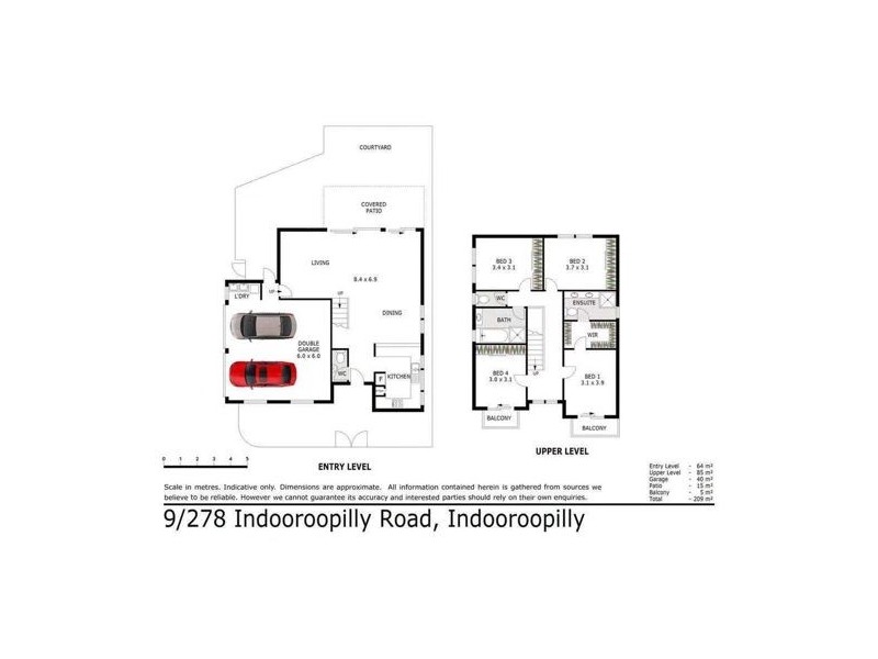 9 278 Indooroopilly rd, Indooroopilly QLD 4068