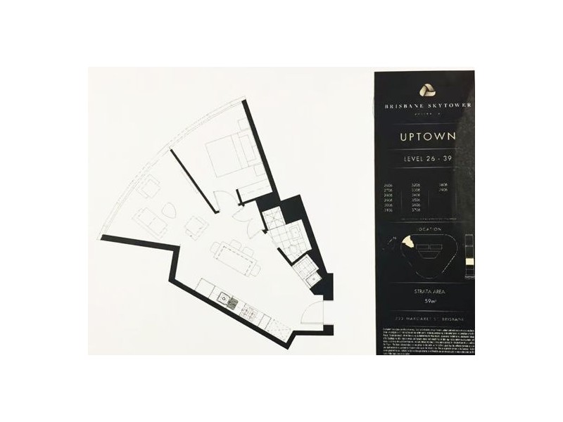 3806/222 Margaret Street, Brisbane City QLD 4000