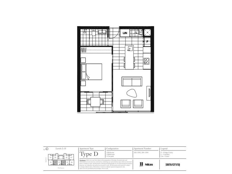 6213/222 Margaret Street, Brisbane City QLD 4000