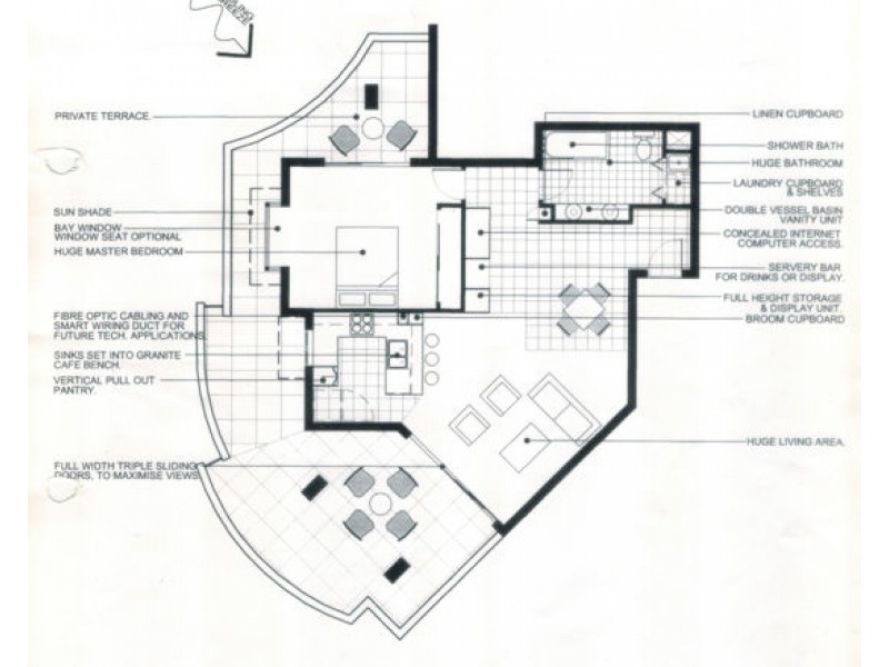 29/451 Gregory Terrace, Spring Hill QLD 4000 Floorplan
