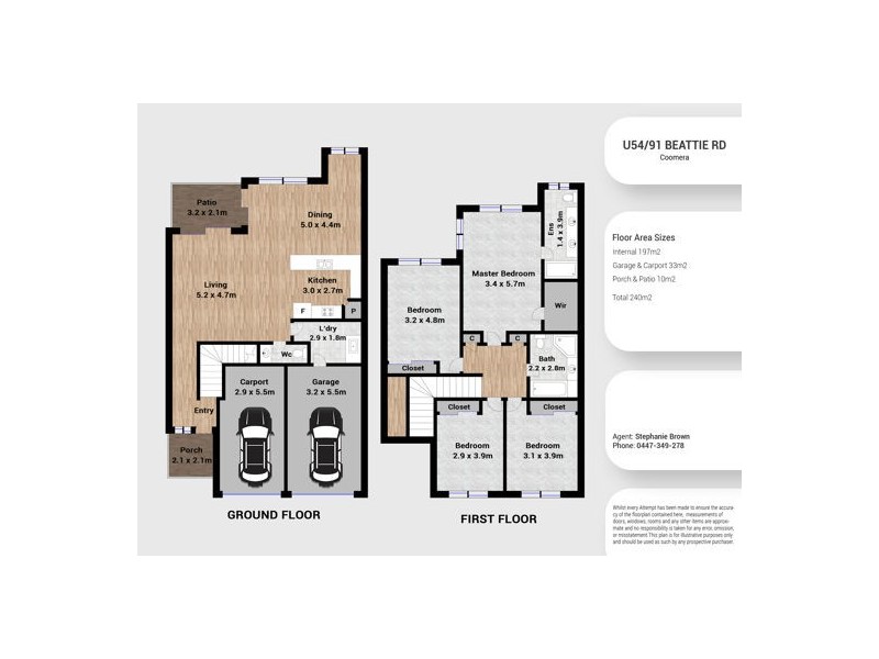 54/91 Beattie Road, Coomera QLD 4209 Floorplan