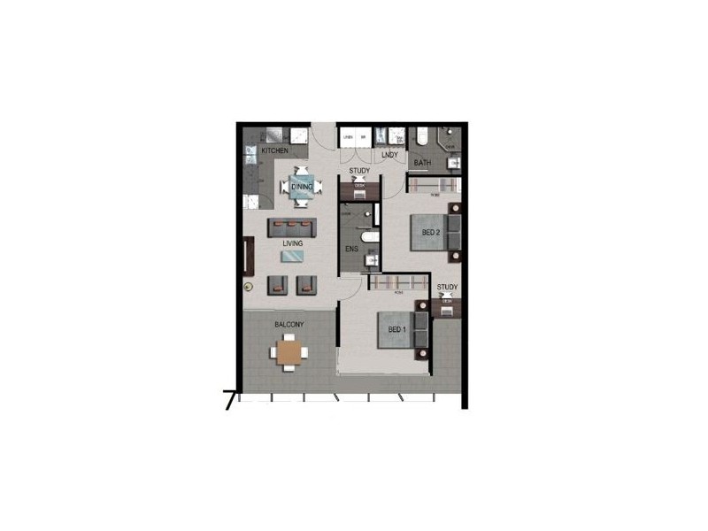 30 Festival Place, Newstead QLD 4006 Floorplan