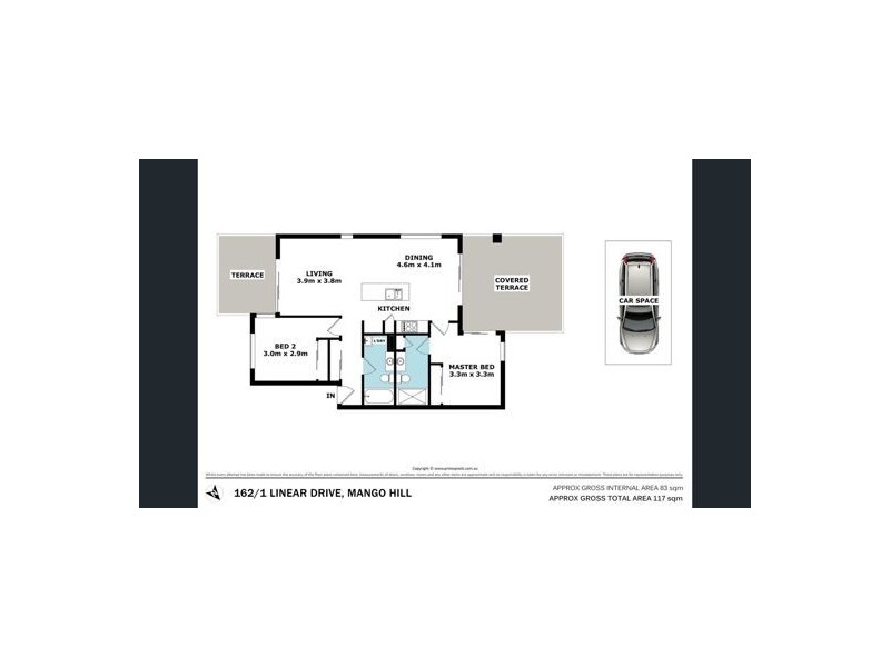 34/1 Linear Drive, Mango Hill QLD 4509 Floorplan