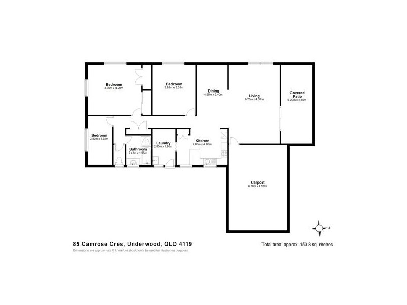 85 Camrose Crescent, Underwood QLD 4119 Floorplan