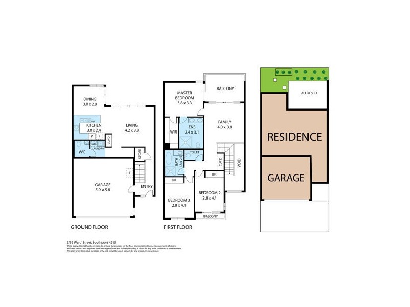 3/59 Ward Street, Southport QLD 4215