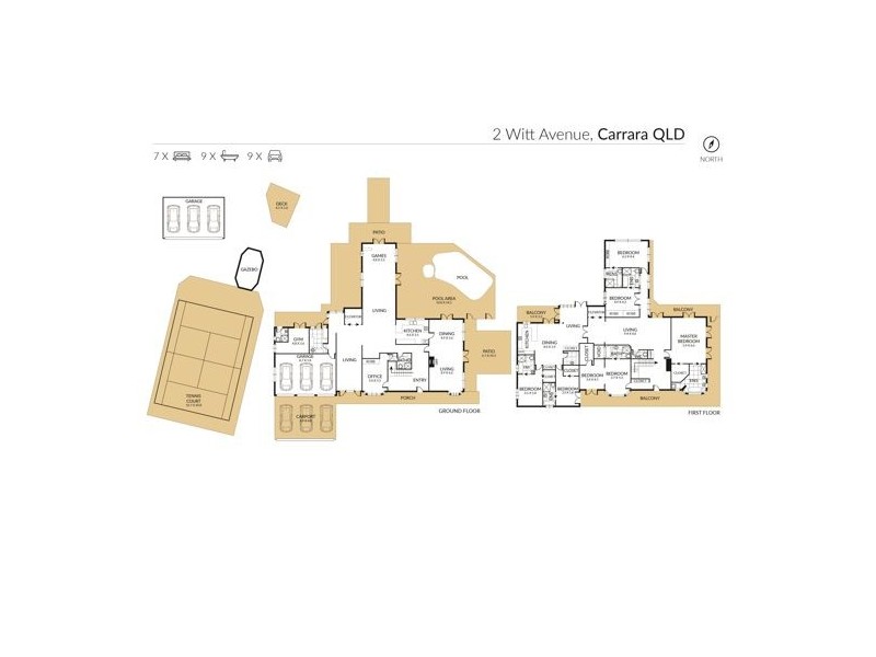 2 Witt Avenue, Carrara QLD 4211 Floorplan