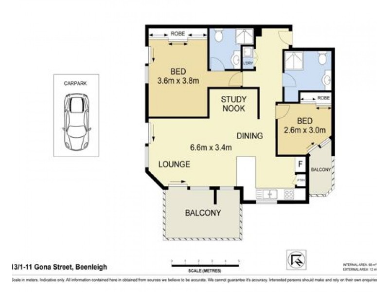 Unit 13/1-11 Gona Street, Beenleigh QLD 4207 Floorplan