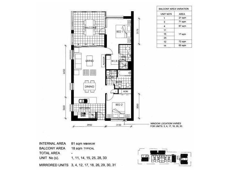 17/62 Waldheim Street, Annerley QLD 4103 Floorplan