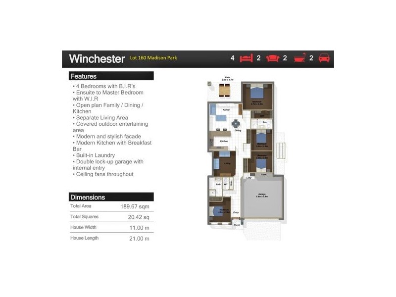 000 Park ridge road, Park Ridge QLD 4125 Floorplan