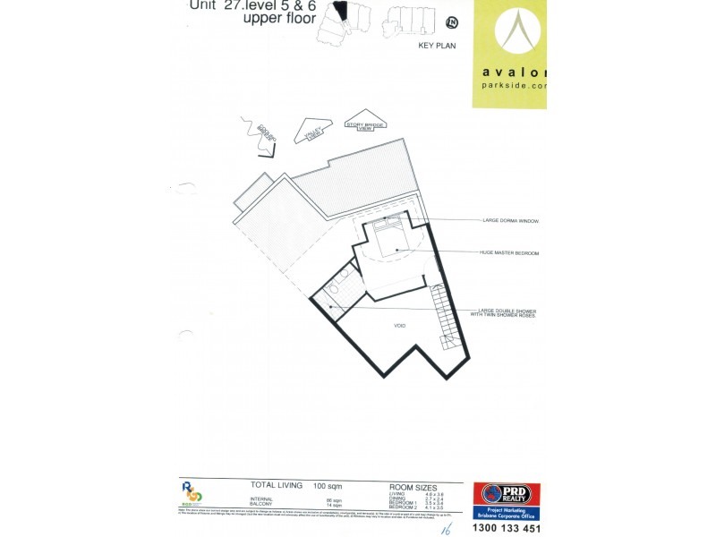 A27/451 Gregory Terrace, Spring Hill QLD 4000 Floorplan