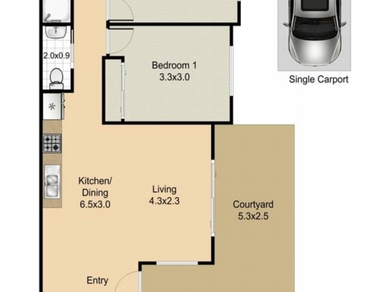 Unit 50 3 Jackson Street, Kallangur QLD 4503 Floorplan