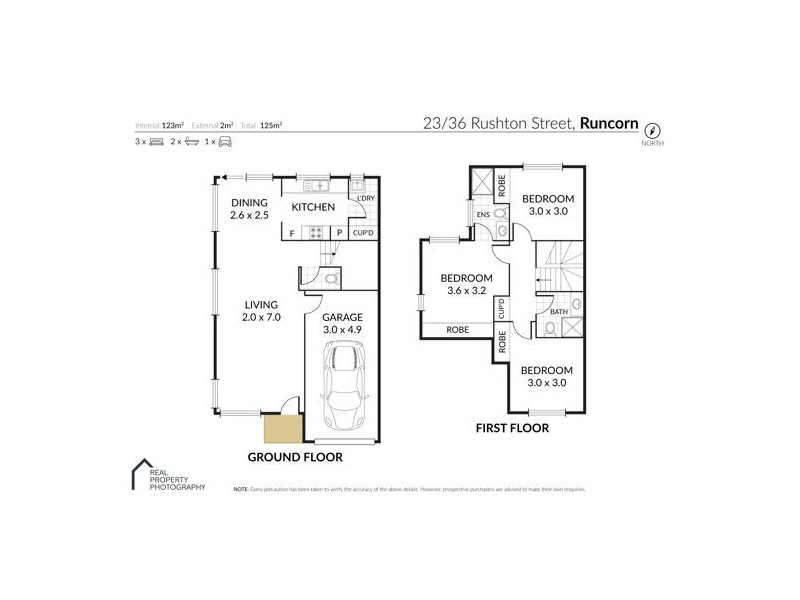 23/36 Rushton St, Runcorn QLD 4113 Floorplan