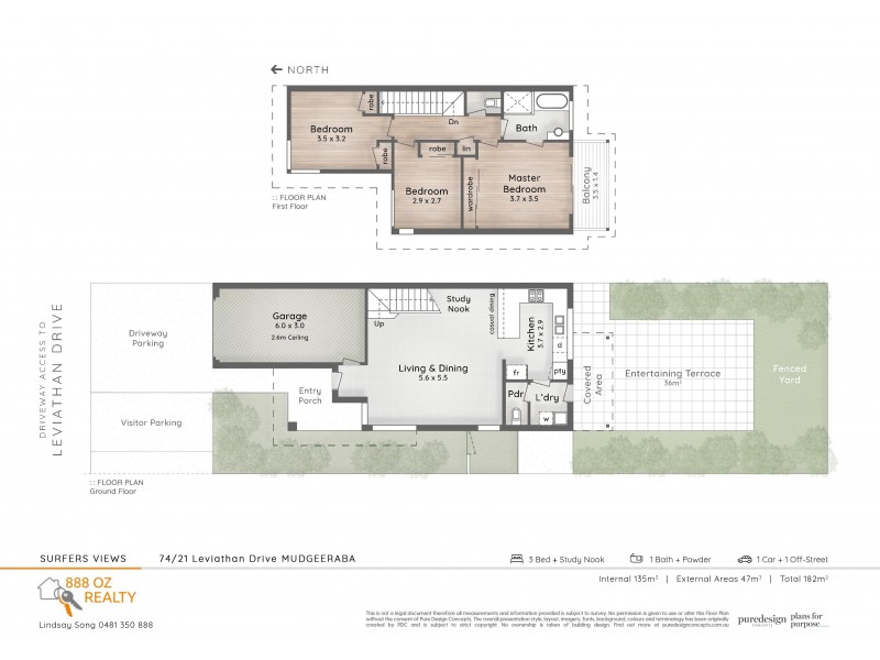 74/21 Leviathan Drive, Mudgeeraba QLD 4213 Floorplan