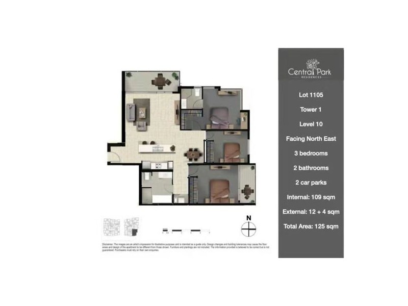 186/181 Clarence Rd, Indooroopilly QLD 4068 Floorplan