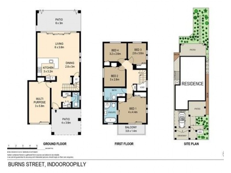 23 Burns Street, Indooroopilly QLD 4068 Floorplan