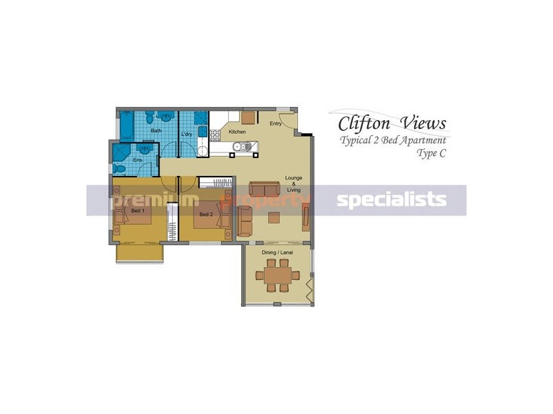 2208 22-26 Clifton Road, Clifton Beach QLD 4879